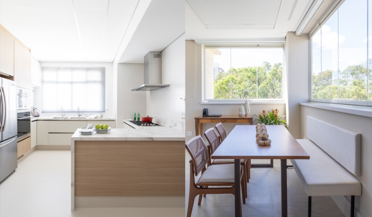 Reforma transforma living, home theater e sala de jantar nas atrações de apartamento com 350m²